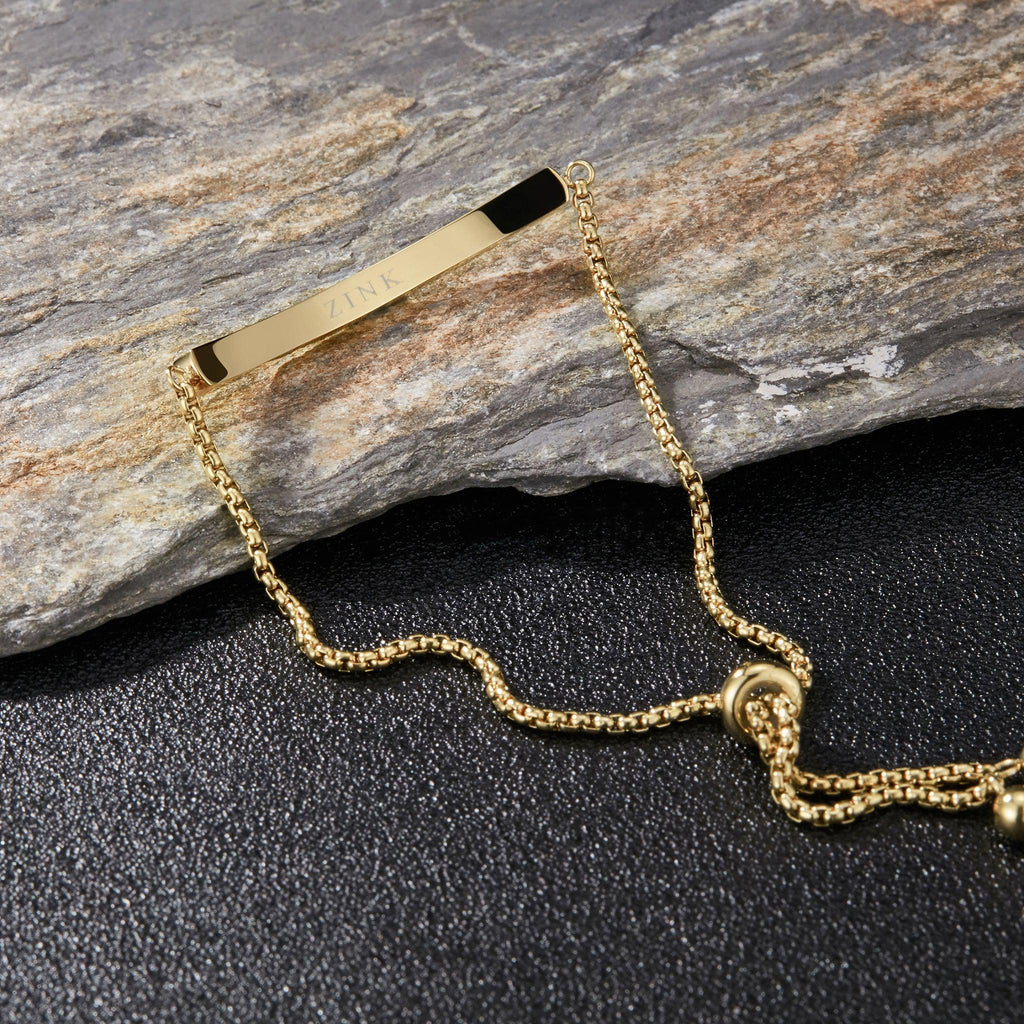 ZINK Women's Gold Stainless Steel Bracelet | ZFBR004GS