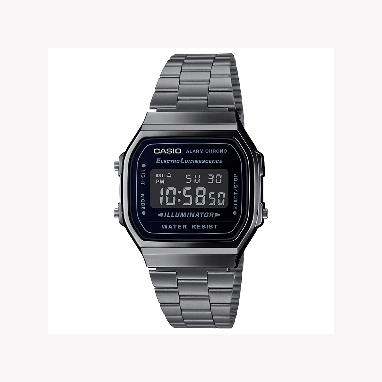 CASIO A168WGG-1BDF Unisex Watch