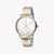 JUST CAVALLI Women's Watch with Silver Stainless Steel Case and Silver & Rose Gold Stainless Steel Band