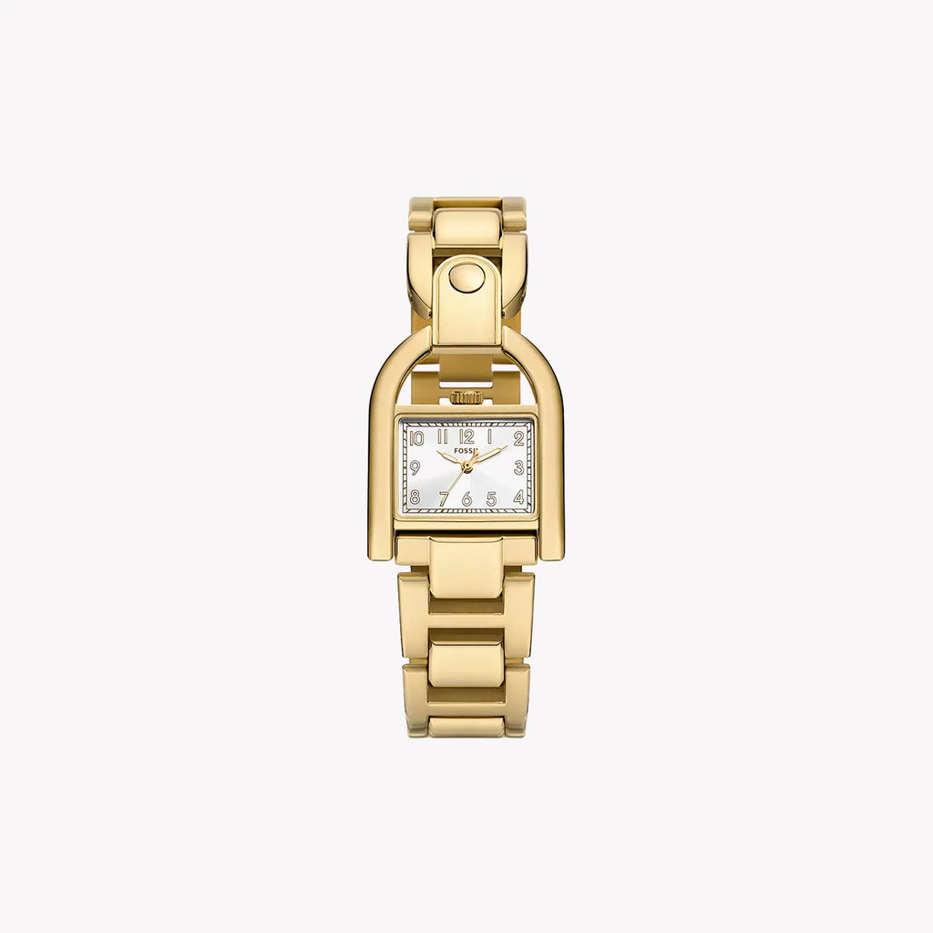 Harwell Three-Hand Gold-Tone Stainless Steel Watch ES5327