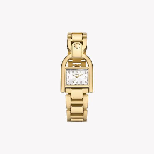 Harwell Three-Hand Gold-Tone Stainless Steel Watch ES5327