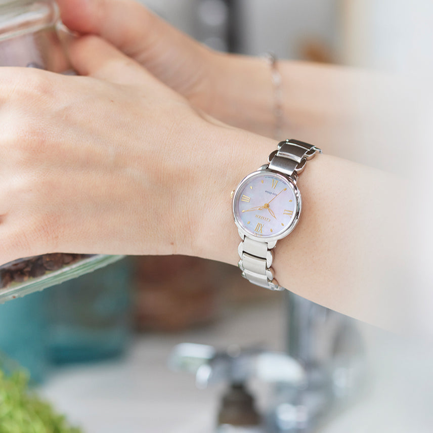 CITIZEN EM0927-87Y SILVER ELEGANCE - MODERN WOMEN'S ECO-DRIVE TIMEPIECE