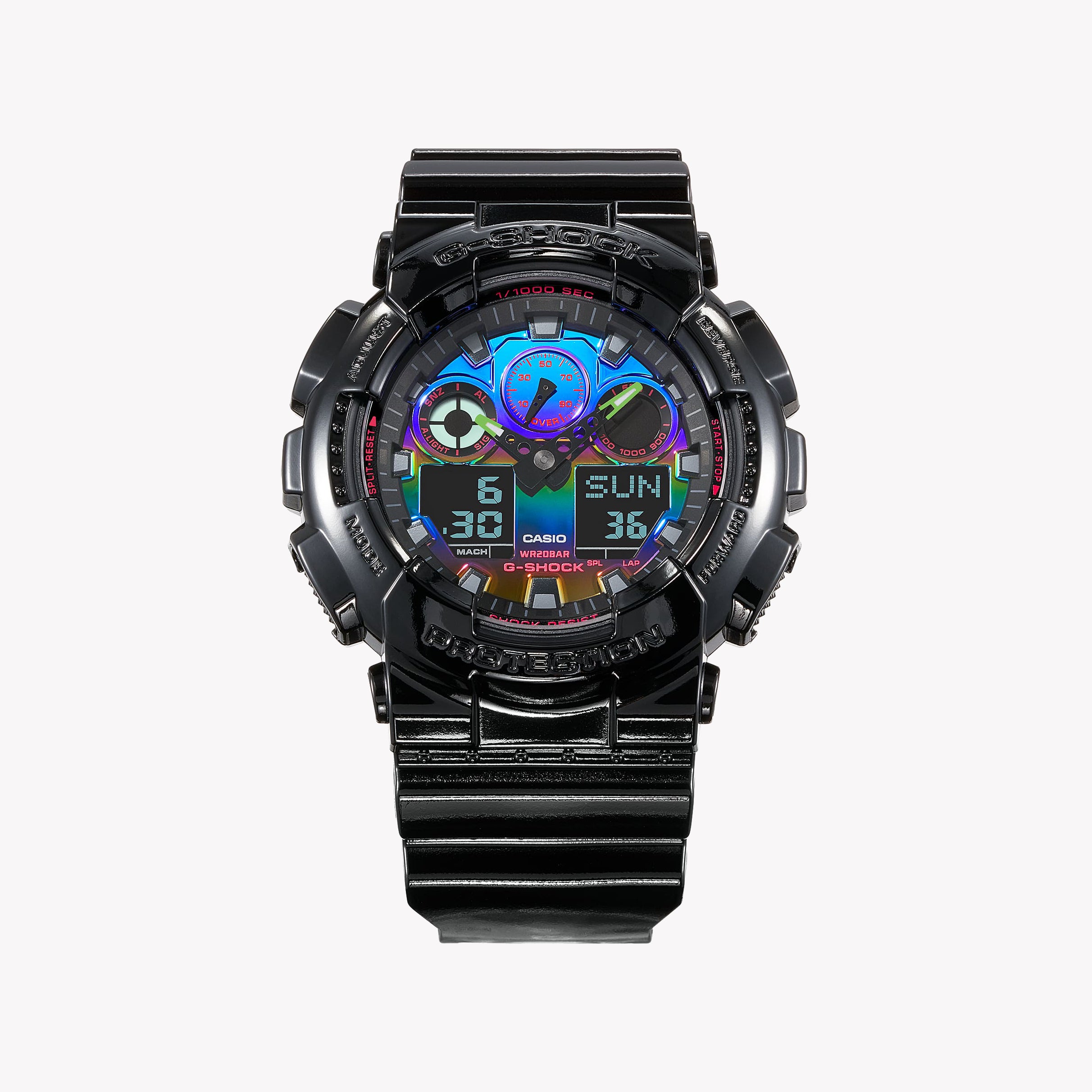 G-SHOCK GA-100RGB-1ADR Men's Watch