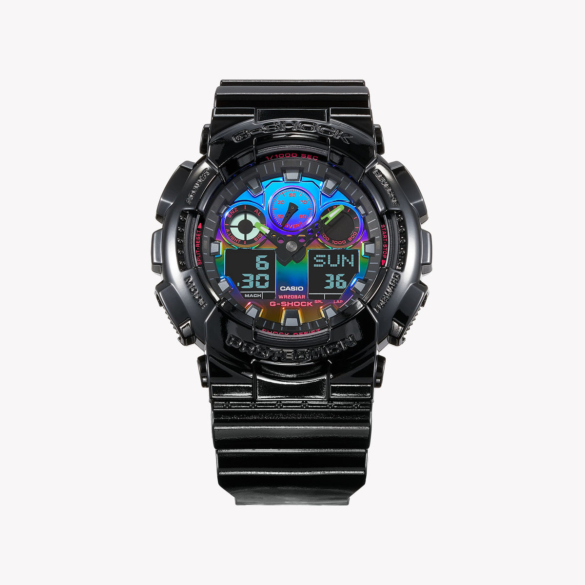 G-SHOCK GA-100RGB-1ADR Men's Watch