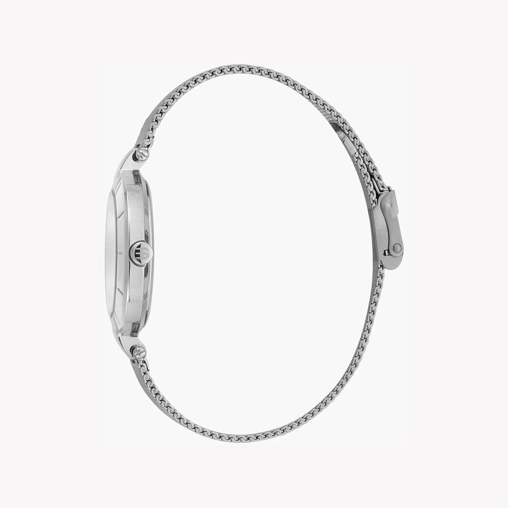 ESPRIT Women's Watch with Silver Stainless Steel Case and Silver Stainless Steel Band
