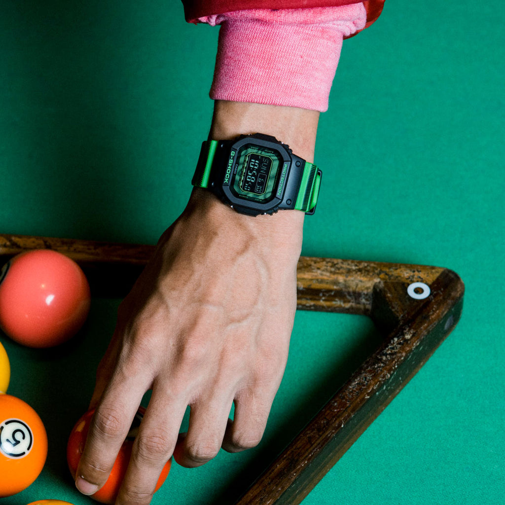 CASIO G-SHOCK DW-D5600TD-3DR ADVENTURE-READY - VIBRANT GREEN MEN'S WATCH