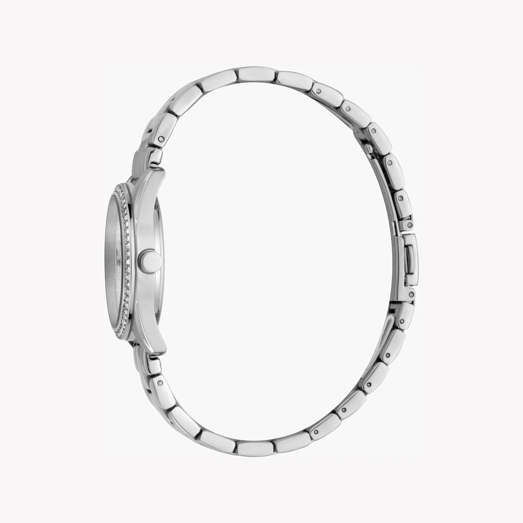 ESPRIT Women's Watch with Silver Stainless Steel Case and Silver Stainless Steel Band