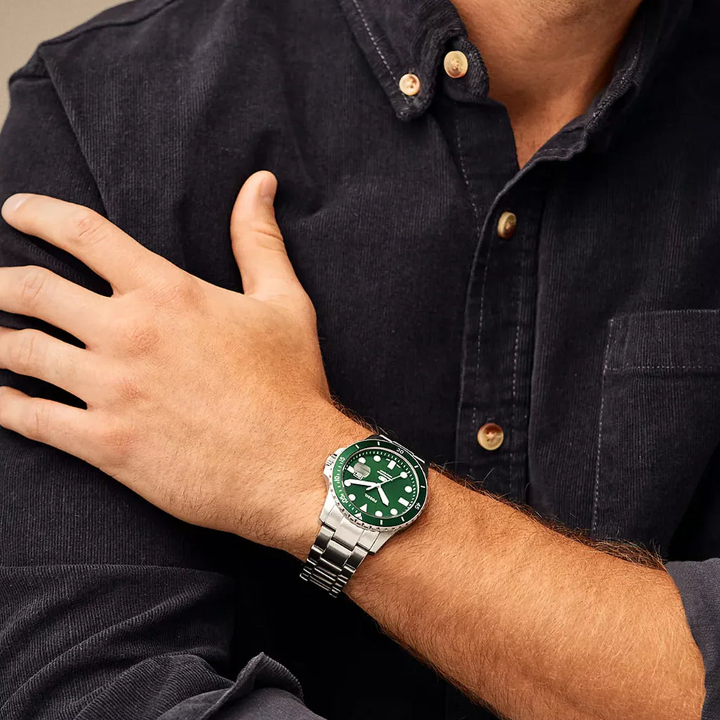 Fossil Blue Dive Three-Hand Date Stainless Steel Watch FS6033