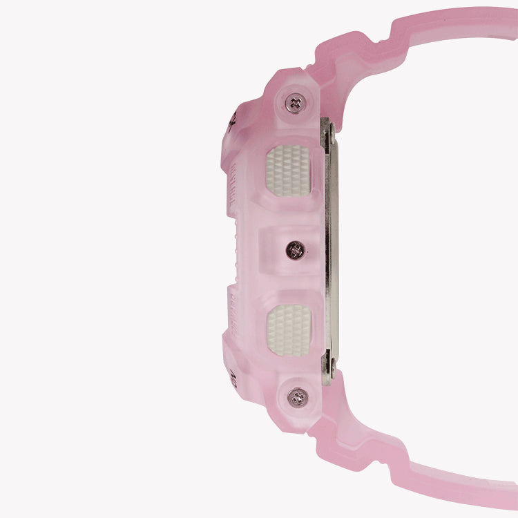 CASIO G-SHOCK GMA-S140NP-4ADR PINK ADVENTURE - COMPACT SPORTY WOMEN'S WATCH with vibrant pink resin band and versatile functionality