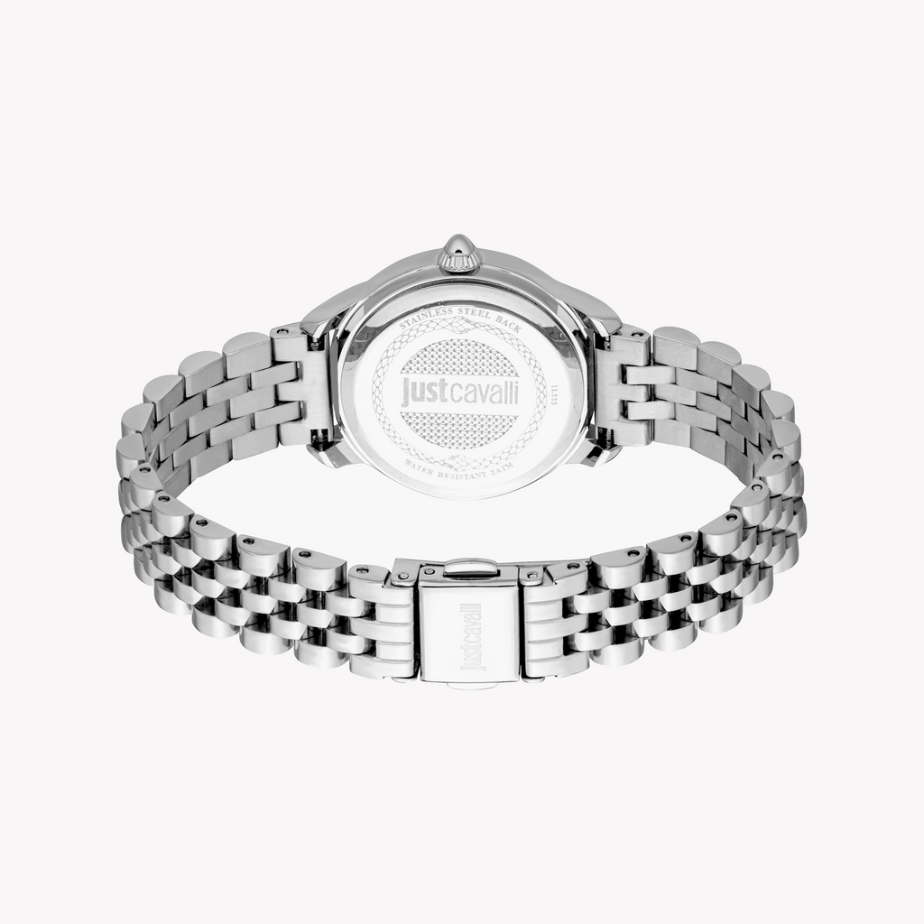 JUST CAVALLI JC1L333M0015 - BOLD ELEGANCE WOMEN'S WATCH WITH STUNNING DARK BLUE DIAL