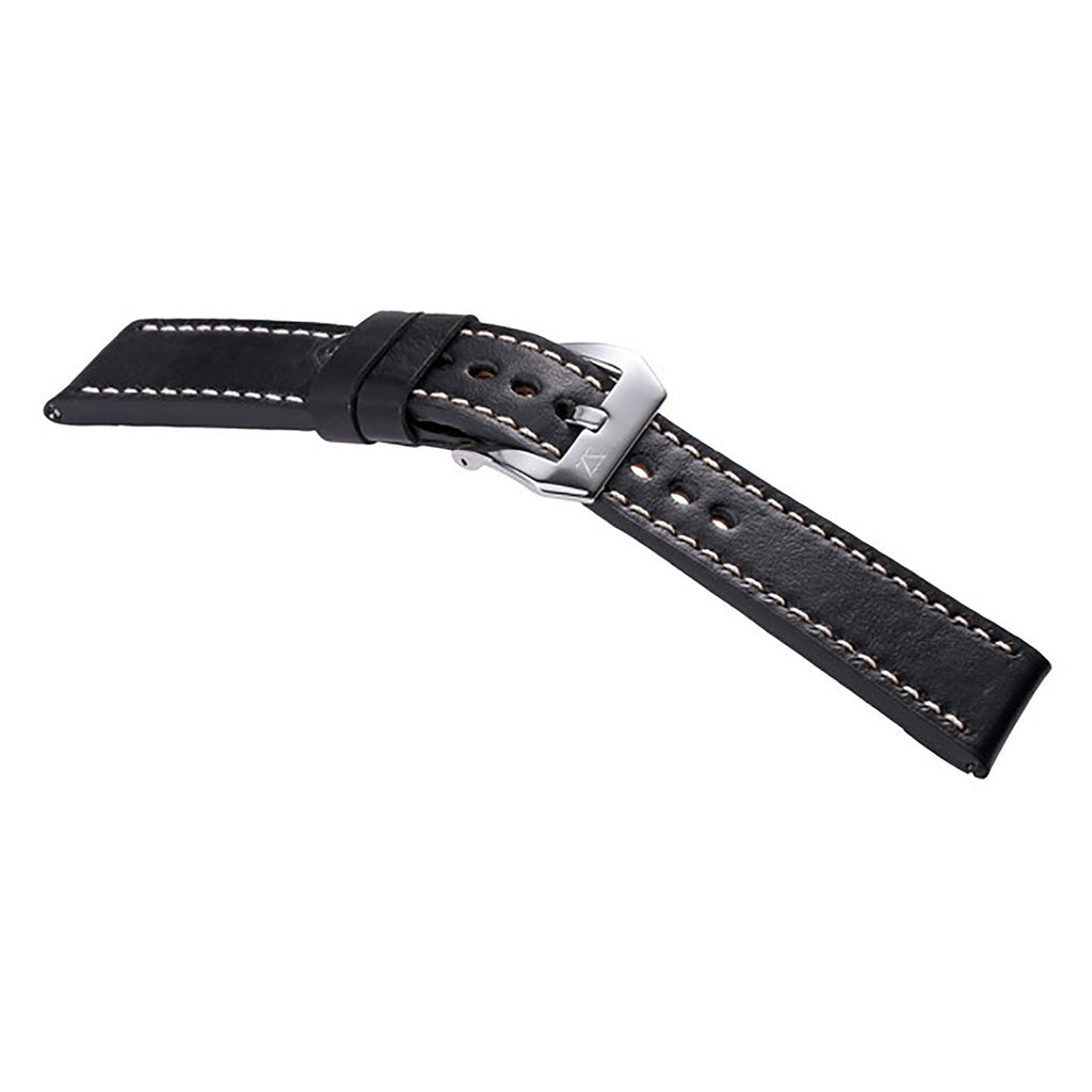 ZLB003BS-24 Zink Thick Genuine Leather Strap Outlet