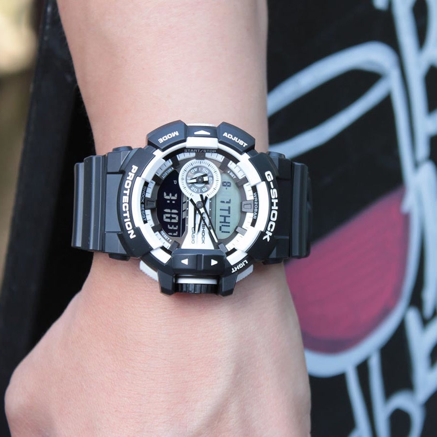 CASIO G-SHOCK GA400-1A ADVENTURE READY - BOLD BLACK MEN'S WATCH FOR THE MODERN EXPLORER
