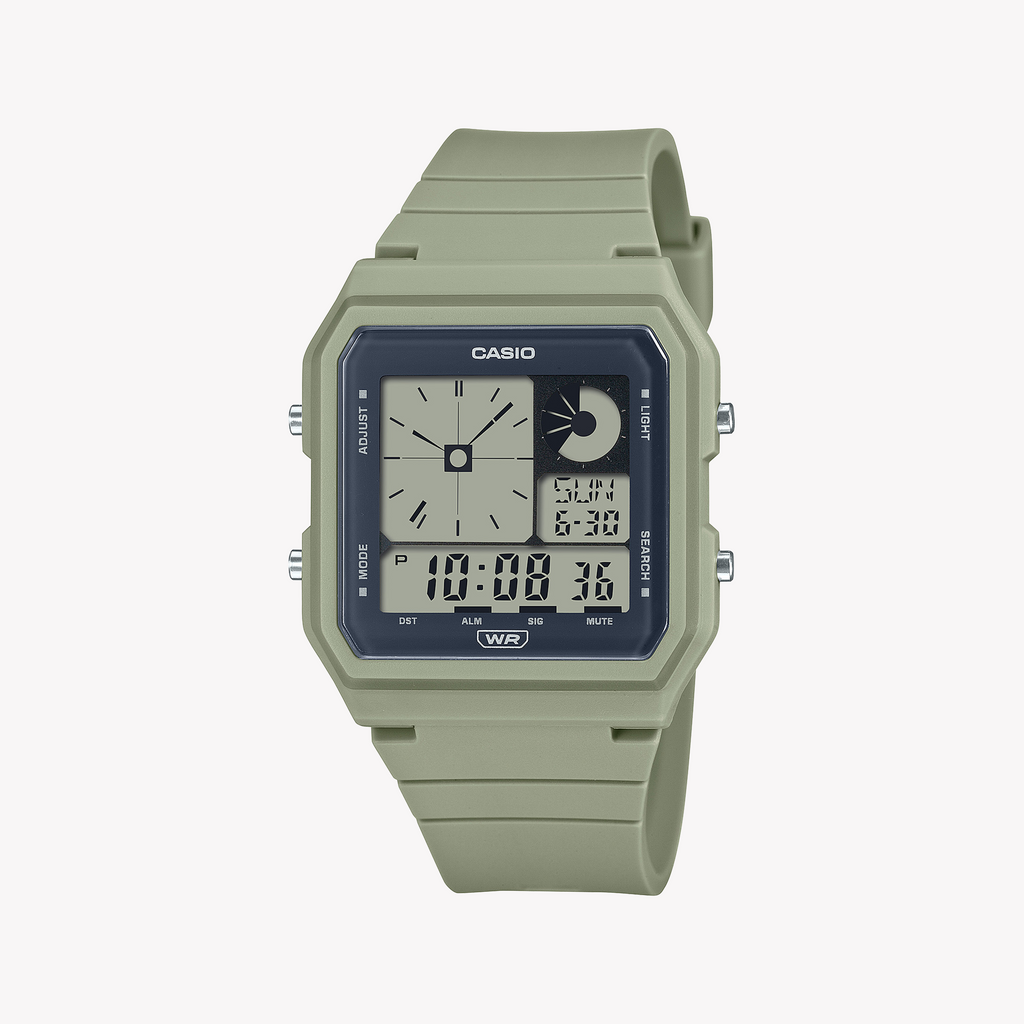 CASIO LF-20W-3ADF SPORTY STUNNER - ULTIMATE DIGITAL WATCH WITH BLACK RESIN BAND AND INTUITIVE DISPLAY