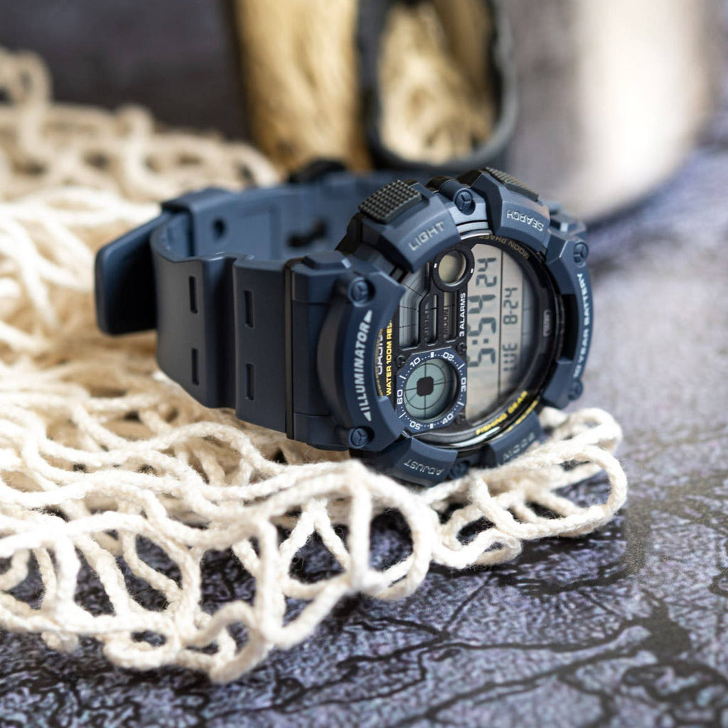 CASIO A100WEF-8ADF SPORTY VERSATILITY - ELEGANT DIGITAL WATCH WITH STAINLESS STEEL BAND & WATER RESISTANCE