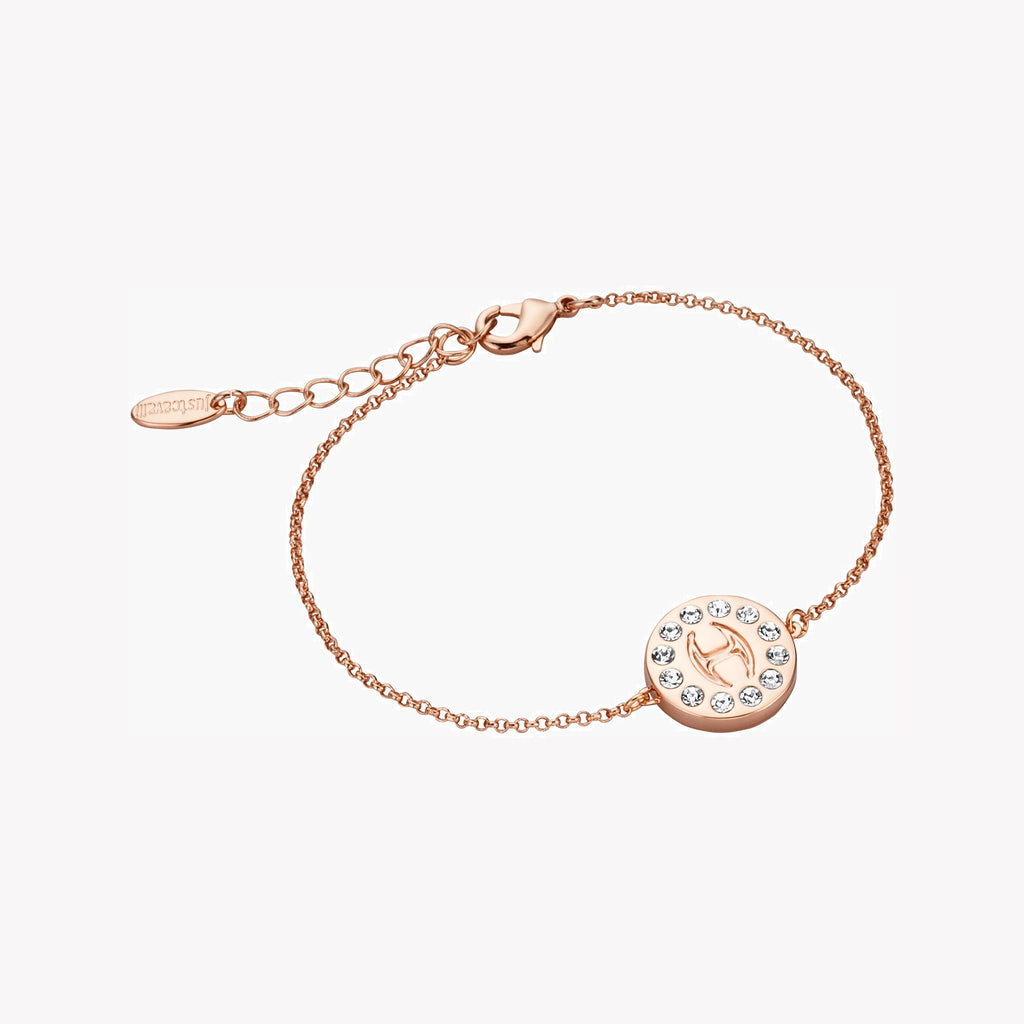 JUST CAVALLI Women's Watch with Rose Gold Stainless Steel Case and Rose Gold Stainless Steel Band