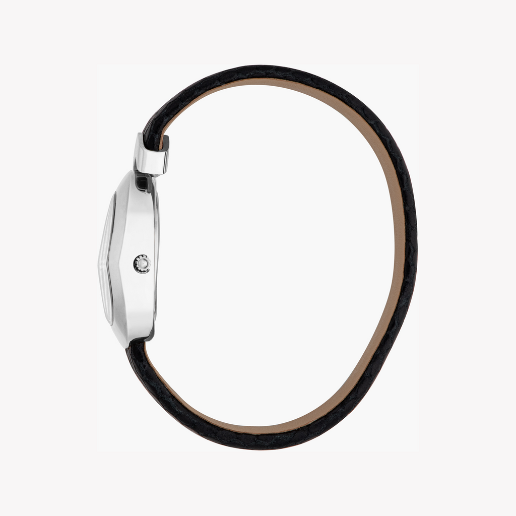 Just Cavalli JC1L321L0015 Women’s Chic Statement Watch - Bold Silver Dial & Stylish Leather Band