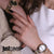 JUST CAVALLI Women's Watch with Gold Stainless Steel Case and Gold Stainless Steel Band