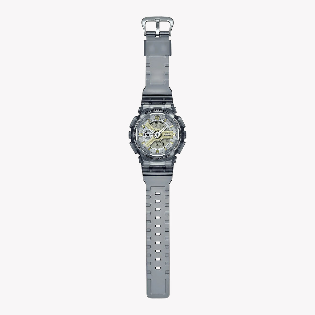 CASIO G-SHOCK GMA-S110GS-8ADR BOLD ADVENTURE - STYLISH GRAY RESIN WOMEN'S WATCH
