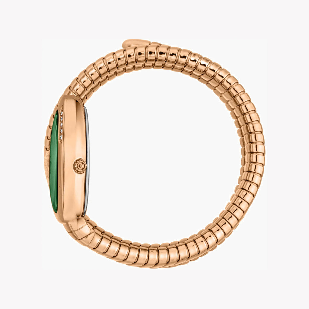 JUST CAVALLI Women's Watch with Rose Gold Stainless Steel Case and Rose Gold Stainless Steel Band