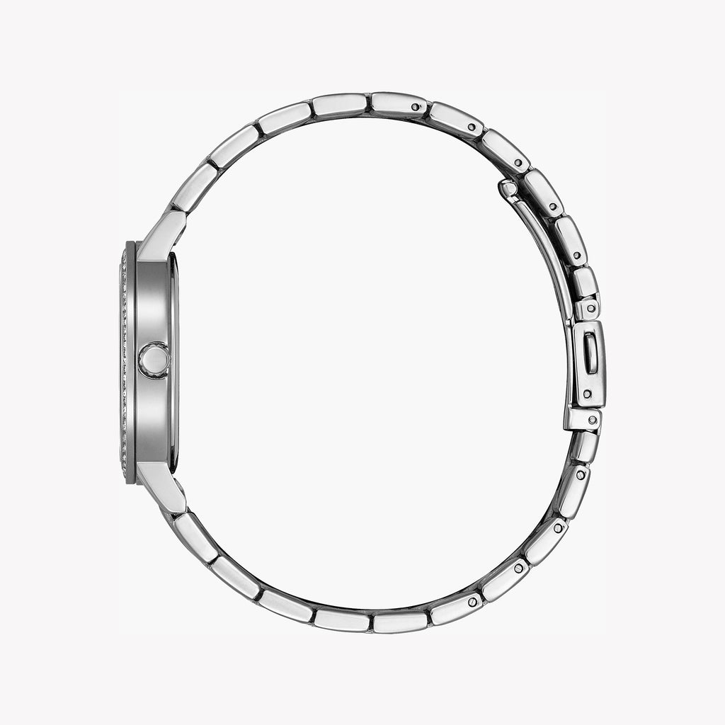 CITIZEN EL3100-55X - ELEGANT TIMEKEEPER - STUNNING WOMEN'S WATCH WITH CRYSTALS AND STAINLESS STEEL