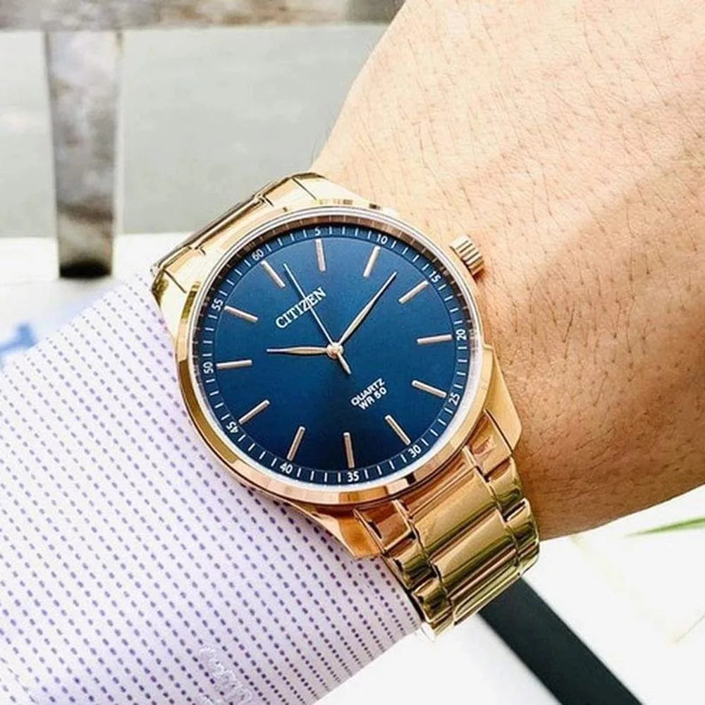 CITIZEN BH5003-51L ROSE GOLD - SOPHISTICATED STYLE FOR MODERN MEN'S LIFESTYLE