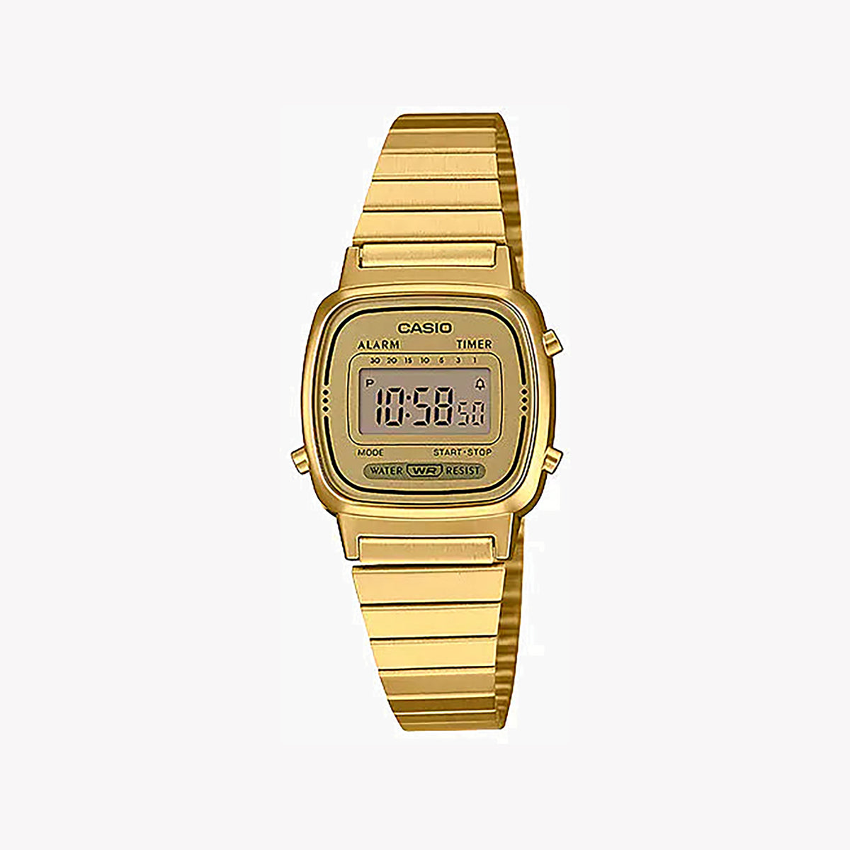 CASIO LA670WGA-9DF GOLD SPORTY ELEGANCE - UNLEASH YOUR ADVENTUROUS SPIRIT