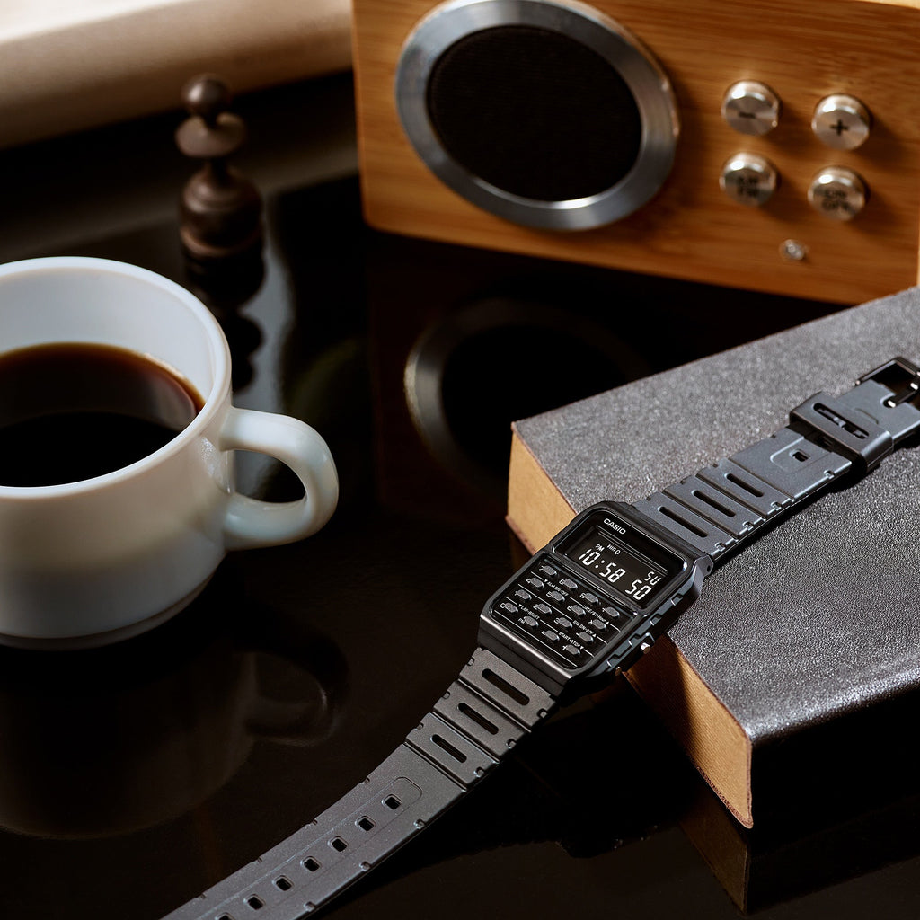 CASIO CA-53WF-1BDF DIGITAL - SPORTY SOPHISTICATION MEN'S WATCH WITH BLACK RESIN BAND