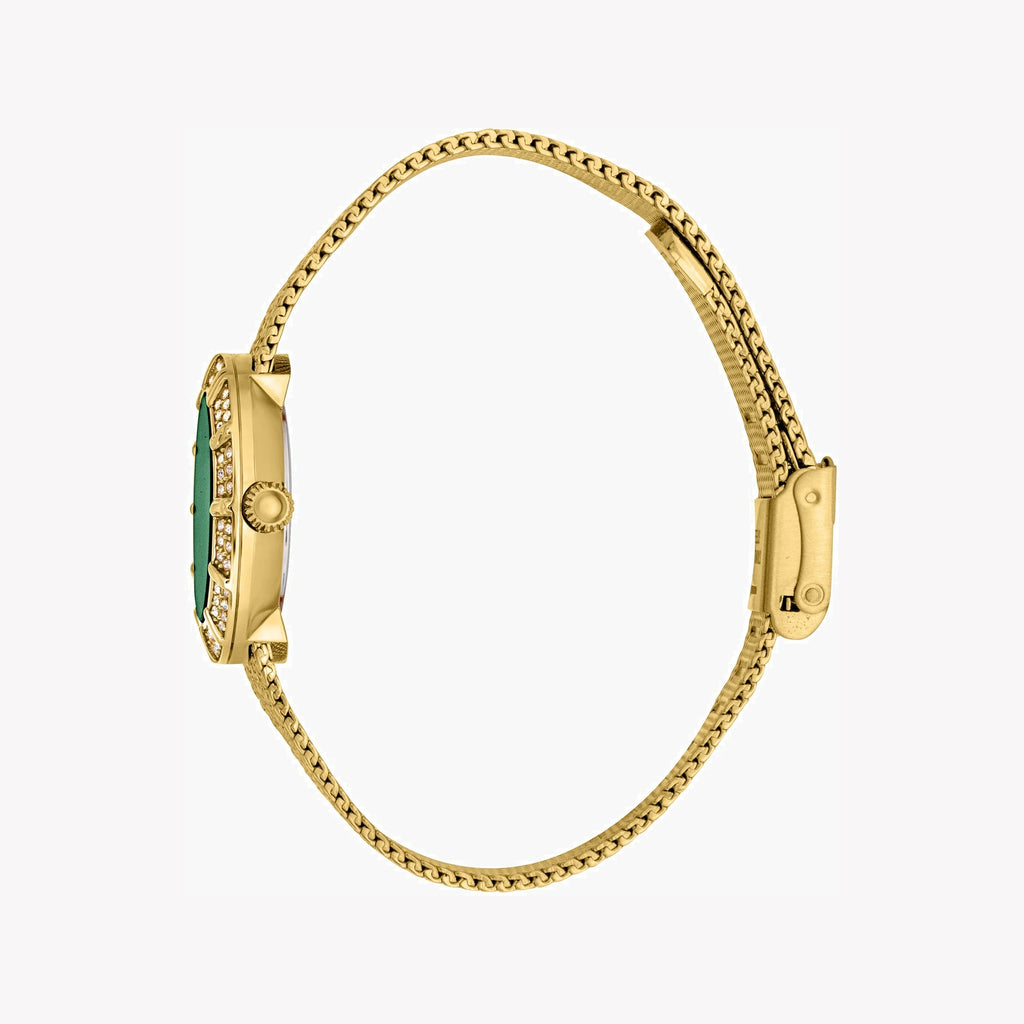 JUST CAVALLI Women's Watch with Gold Stainless Steel Case and Gold Stainless Steel Band