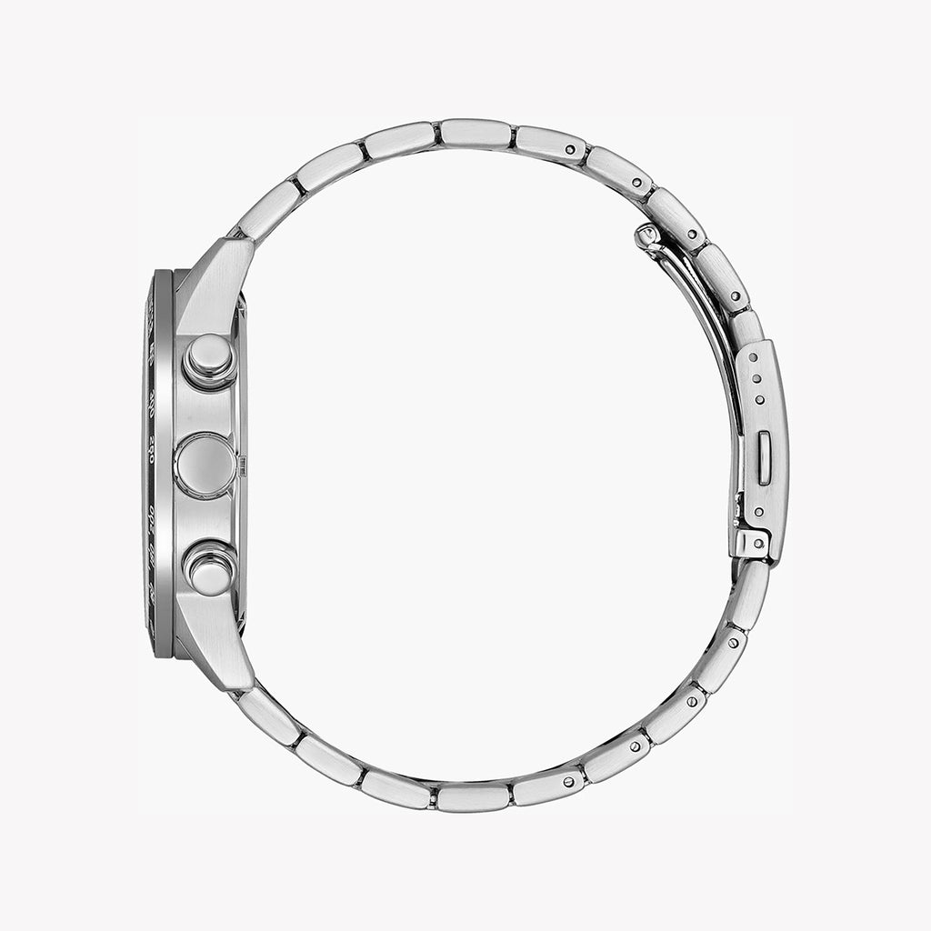 CITIZEN AN3680-50A - STRIKING BLACK & SILVER CHRONOGRAPH FOR MODERN MEN