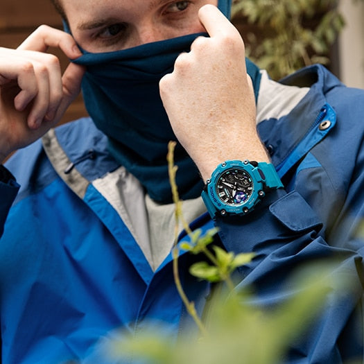 CASIO G-SHOCK GA-2200-2ADR - SPORTY BLUE ADVENTURE MEN'S WATCH