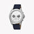 ESPRIT MEN'S TIMELESS STYLISH BLUE LEATHER & SILVER DIAL WATCH - DURABLE ELEGANCE