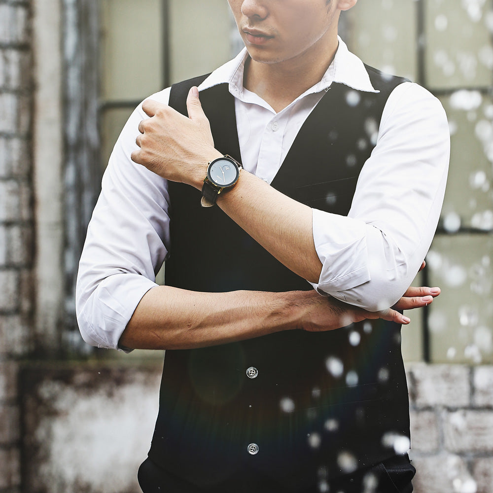 CITIZEN BE9182-06E - BOLDLY SOPHISTICATED MEN'S TIMEPIECE WITH GOLD & BLACK ELEGANCE