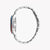 JUST CAVALLI STAINLESS STEEL ELEGANCE - MEN'S TIMEPIECE WITH BLACK DIAL & SILVER BAND