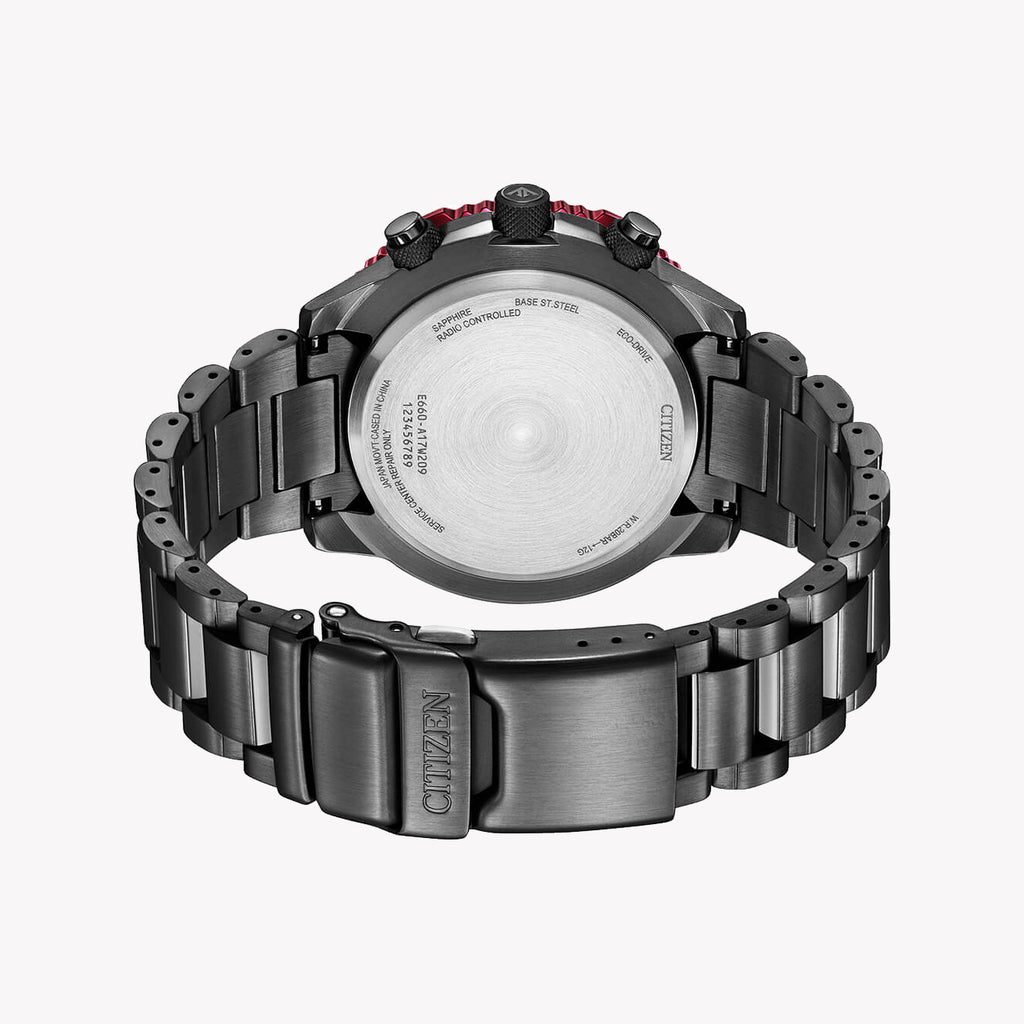 CITIZEN CB5009-55E MEN'S BLACK STAINLESS STEEL CHRONOGRAPH - UNMATCHED PERFORMANCE WATCH