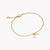 ESPRIT Women's Watch with Gold Stainless Steel Case and Gold Stainless Steel Band