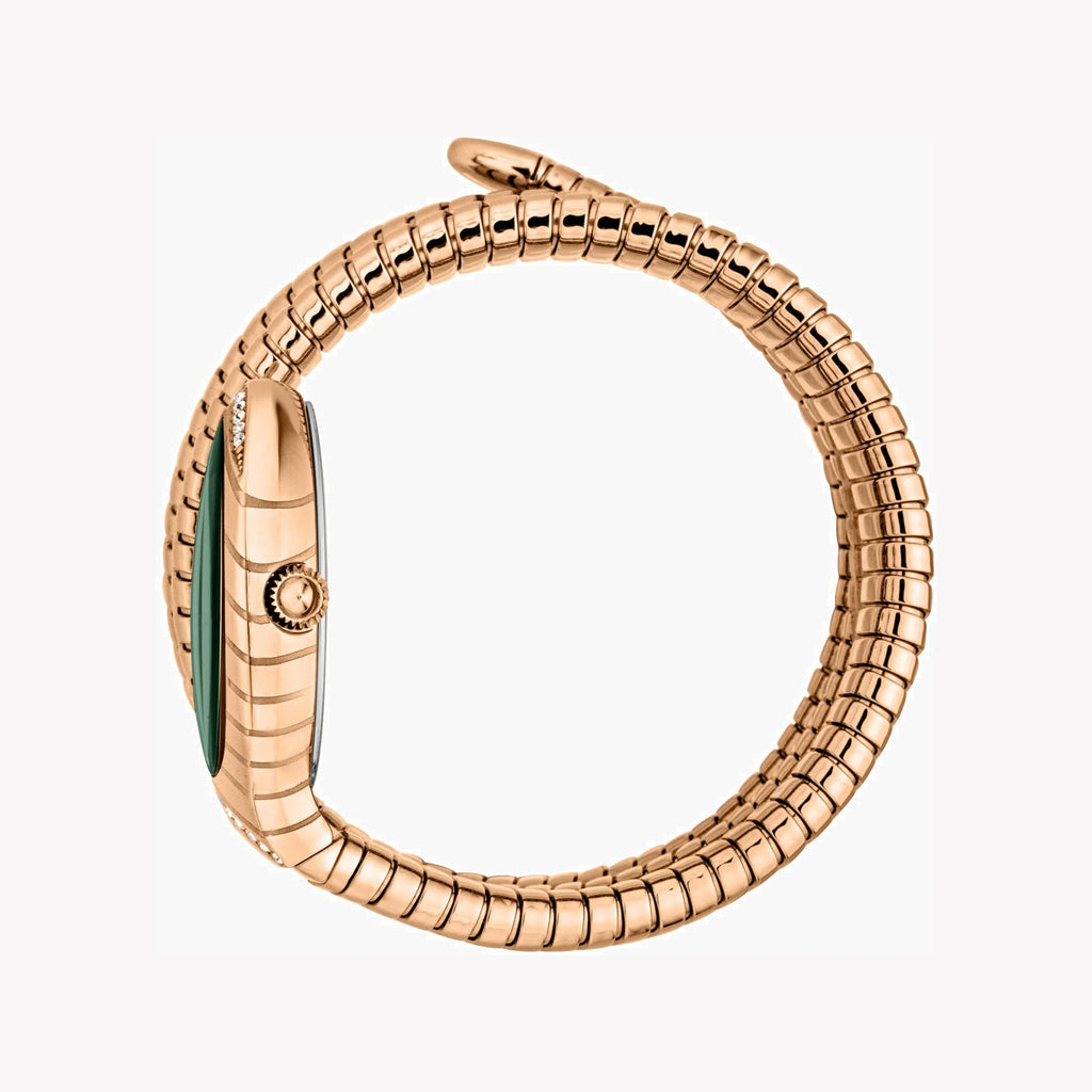 JUST CAVALLI Women's Watch with Rose Gold Stainless Steel Case and Rose Gold Stainless Steel Band