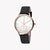 JUST CAVALLI Women's Watch with Silver Stainless Steel Case and Black Leather Band