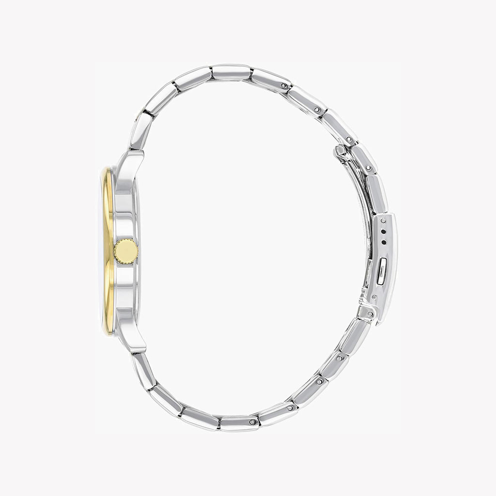 CITIZEN BI1054-80E - BOLD REFLECTIONS IN GOLD: Men's Precision Timepiece with Black Dial & Dual-Tone Band