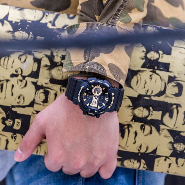 CASIO G-SHOCK GA-400GB-1A9 UNYIELDING STYLE - RUGGED ELEGANCE FOR THE MODERN ADVENTURER