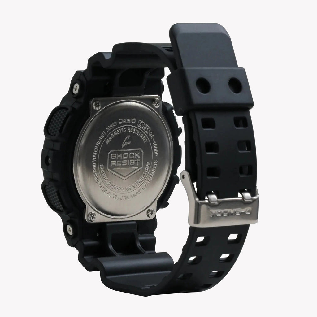 CASIO G-SHOCK GA-100BP-1ADR - BLACKOUT ADVENTURER Men's Watch with rugged design and digital display