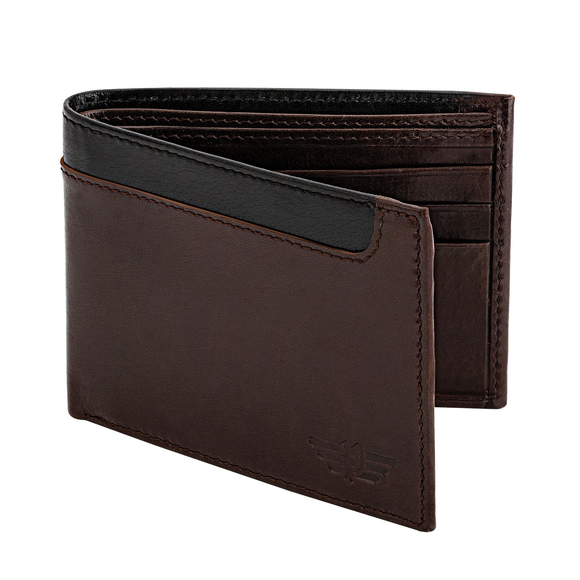 PA40045WLBR POLICE Men's Wallets & Money Clips