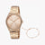 ESPRIT Women's Watch with Rose Gold Stainless Steel Case and Rose Gold Stainless Steel Band
