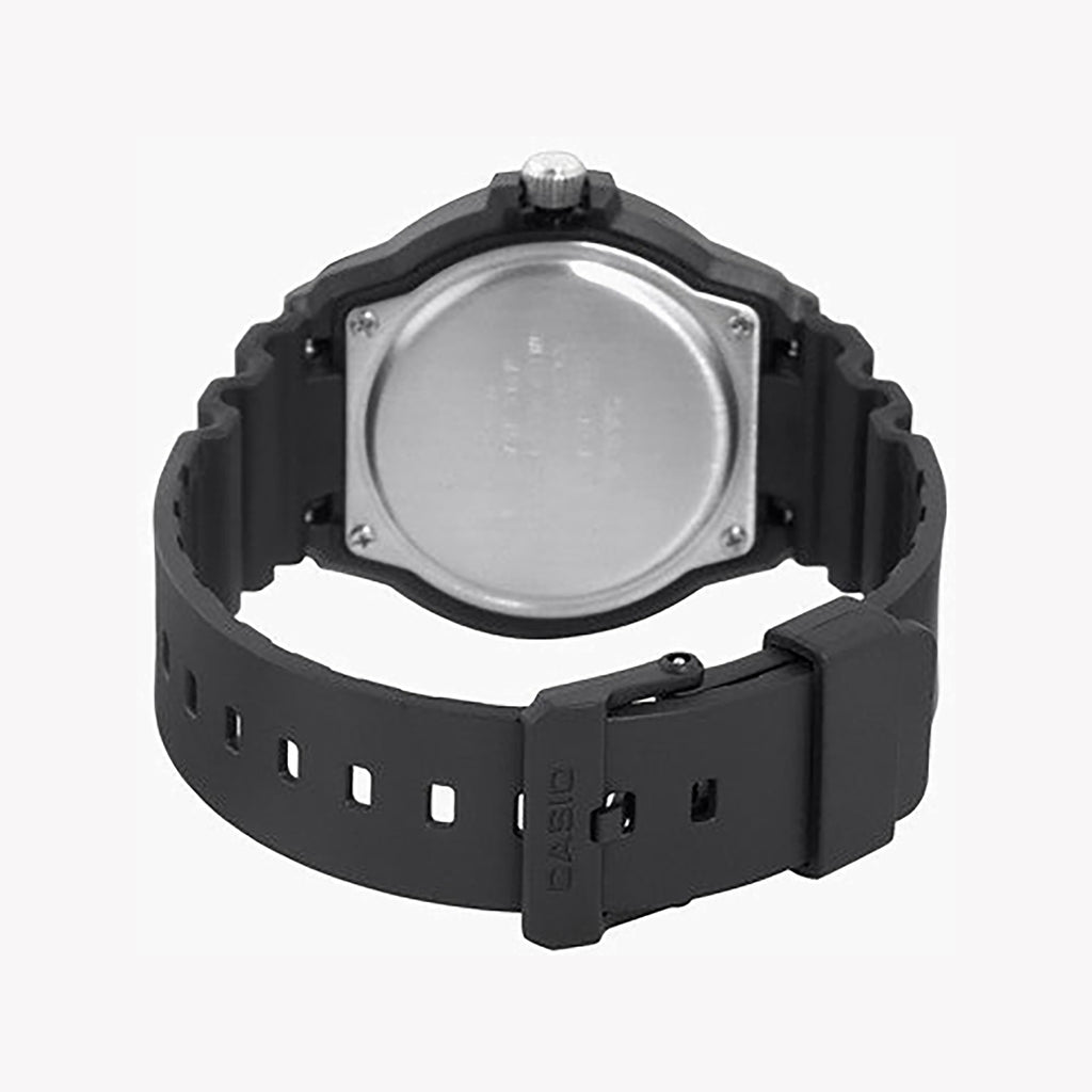 CASIO MRW-200H-1EVDF SPORTY ELEGANCE - MEN'S BLACK RESIN WATCH FOR ACTIVE LIFESTYLES