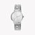 JUST CAVALLI Women's Watch with Silver Metal Case and Silver Stainless Steel Band