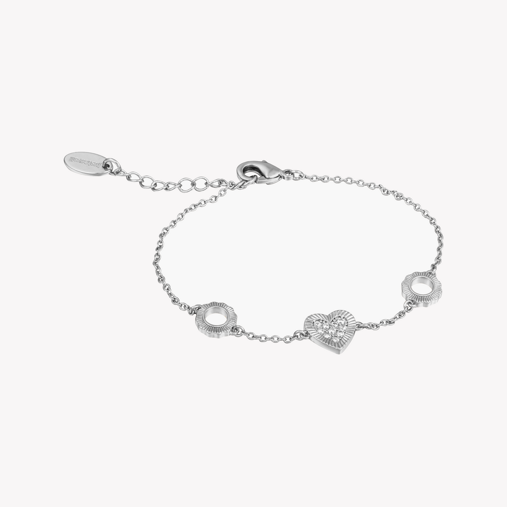 JUST CAVALLI JC1L315M0045 - BOLD SILVER CHARM: Stylish Women's Wristwatch with Sleek Stainless Steel Band