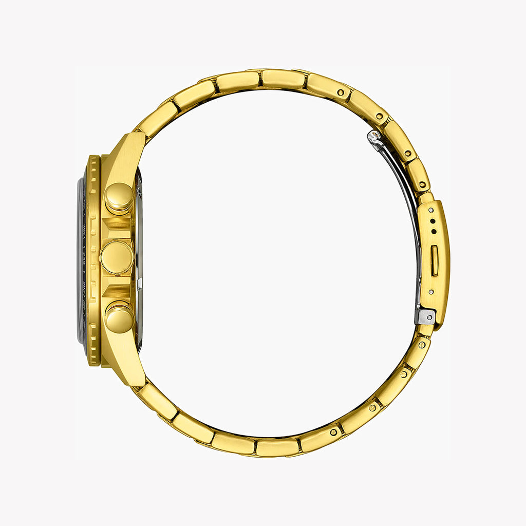 CITIZEN AN3652-55E - BOLD LUXURY CHRONOGRAPH MEN'S WATCH in Radiant Gold & Black Dial