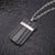 ZINK Men's Stainless Steel & Carbon Fiber Necklace | ZJPD0172