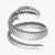 JUST CAVALLI Women's Watch with Silver Stainless Steel Case and Silver Stainless Steel Band