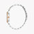 JUST CAVALLI Women's Watch with Silver & Rose Gold Stainless Steel Case and Silver & Rose Gold Stainless Steel Band