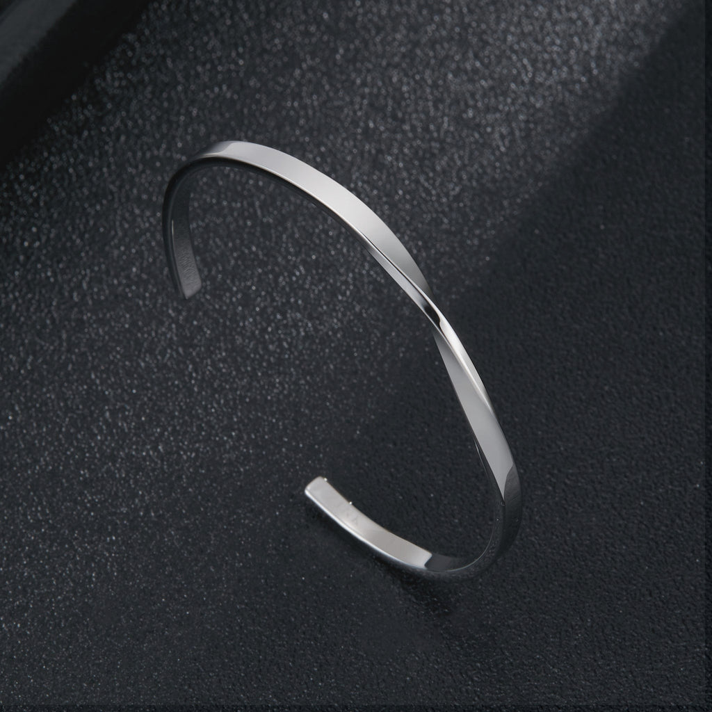 ZINK Women's Silver Stainless Steel Bracelet | ZFBG007S